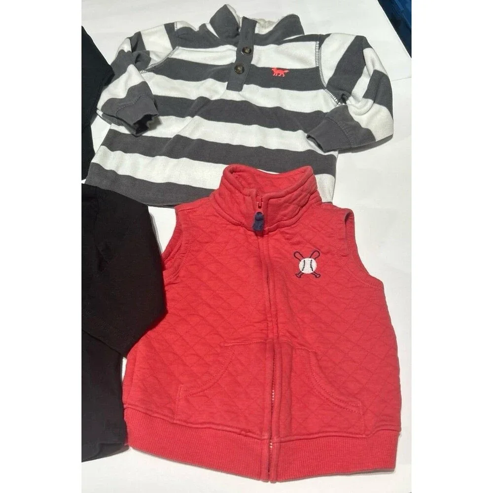 Baby Boy 18 Months Bundle - 6-Piece Set (Ralph Lauren, Under Armour, Carter's)